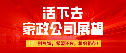 家政行業和公司在疫情期間及過后展望